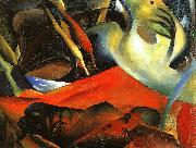 August Macke The Storm oil painting artist